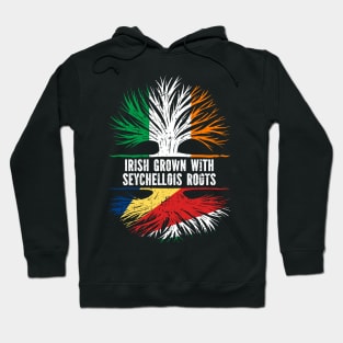 Irish Grown With Seychellois Roots Ireland Flag Hoodie